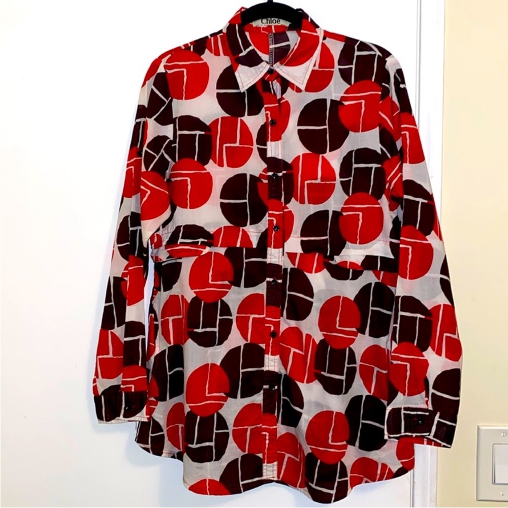 Vintage Chloe button up shirt